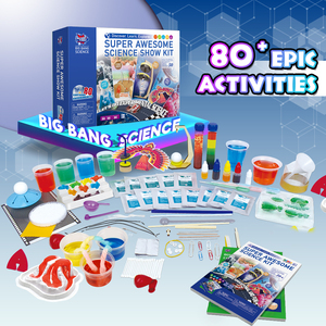 Contain 80+ Science Experiment Kit DIY Educational Toys
