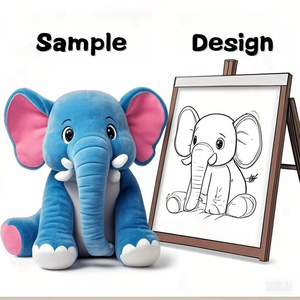 Custom Soft Plush Elephant Teddy Bear
