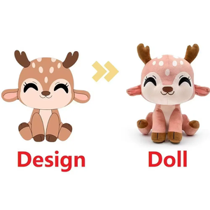 Custom Logo Plush Animals