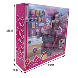 Factory PVC Plastic Fashion Doll 11.5 Inch Beauty Character for Girls Wholesale