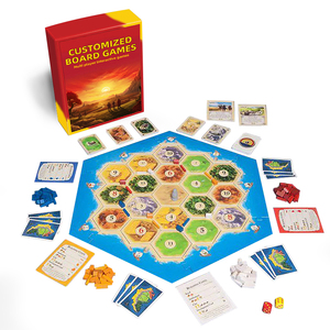 Factory Customized Board Game Wholesale Custom Adults Kids Games