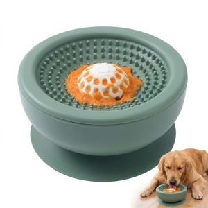 Silicone Pet Licking Toy Interactive Slow Food Chew Toy