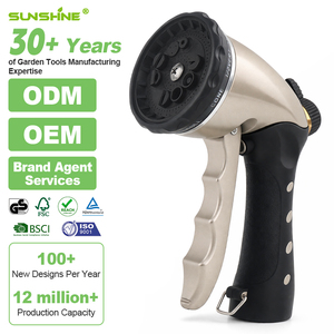 SUNSHINE Car Water Spray Gun Adjustable Nozzle