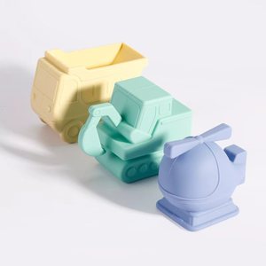 Car Shape Silicone Bath Toys & Molds EN14371