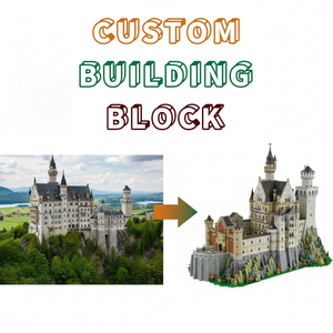 Custom Building Block Educational Set